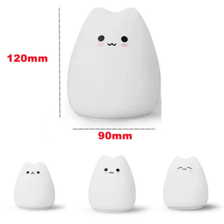 LED Night Light Cat Lamp